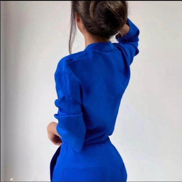 Zara wide flowy pant and blouse - Picture 2 of 11